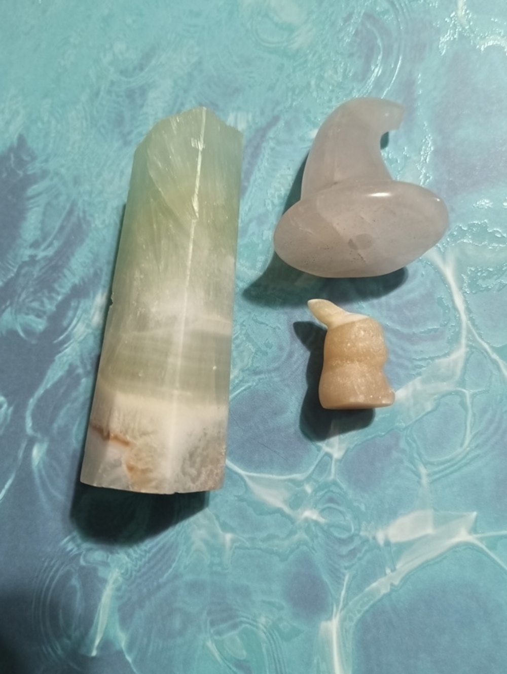 Lot Of 3 Broken Crystals That Need A Good Home